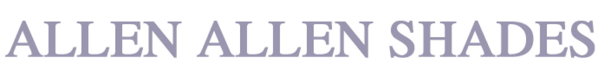 Allen Allen Shades - Logo